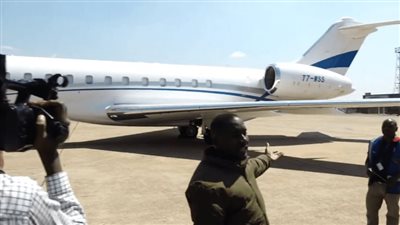 شكوك حول جنسيتها.. شاهد أول فيديو للطائرة الكنز المصرية في زامبيا