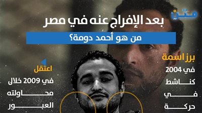 بعد الإفراج عنه في مصر.. من هو أحمد دومة؟ (انفوجراف)