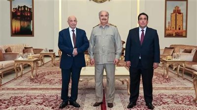 ليبيا.. حفتر والمنفي وصالح يتفقون على عدم المشاركة ‏في أي لجان إلا في الإطار الوطني الداخلي‎ ‎