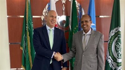 وزير خارجية جيبوتي يستقبل السفير المصري بمناسبة إنتهاء  فترة عمله