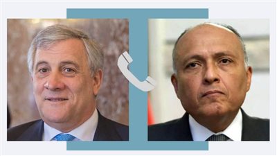 وزير الخارجية يتلقى اتصالًا هاتفيًا من نظيره الإيطالي