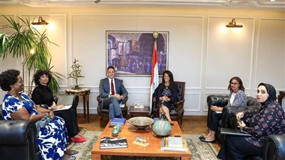 المشاط تستقبل المدير الجديد لبعثة الوكالة الأمريكية للتنمية الدولية في مصر