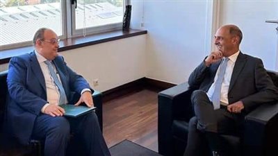 السفير المصري في لشبونة يلتقي وزير الصحة البرتغالي