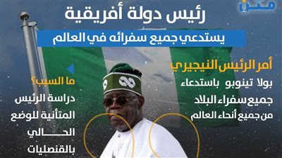 رئيس دولة أفريقية يستدعي جميع سفرائه في العالم (انفوجراف)