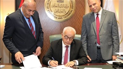 وزير التربية والتعليم يعتمد نتيجة الدور الثاني للثانوية العامة بنسبة 89.04%