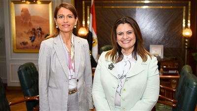 وزيرة الهجرة تستقبل المدير الاقليمي لليونسكو بالقاهرة والدول العربية لبحث التعاون المشترك 