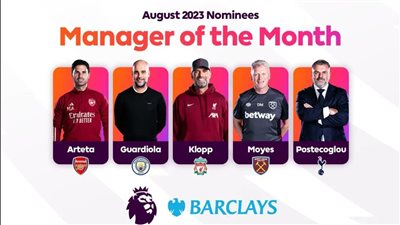 أفضل مدرب في الدوري الإنجليزي خلال أغسطس.. قائمة من 5 مرشحين