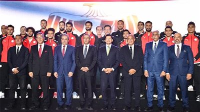 أشرف صبحي يشهد حفل رعاية المنتخبات الوطنية لكرة القدم حتى 2026