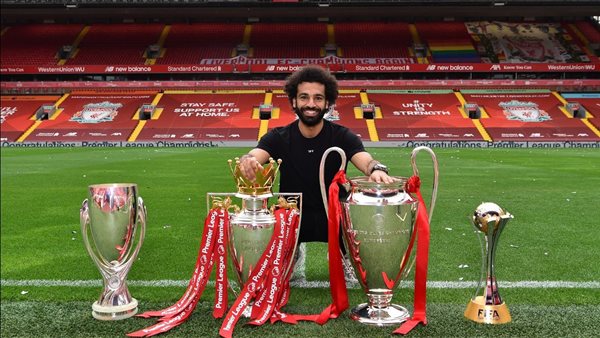 محمد صلاح ضمن قائمة الأكثر تتويجًا مع ليفربول خلال القرن الـ 21