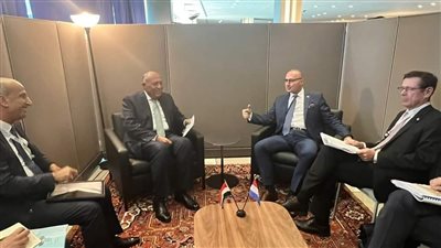 وزير الخارجية يبحث مختلف أوجه التعاون مع نظيره الكرواتي