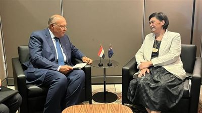 سامح شكري يلتقى نظيرته النيوزيلندية ويؤكد على أهمية تعزيز العلاقات الاقتصادية بين البلدين 