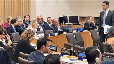 وزير الخارجية يُشارِك في الاجتماع الوزاري الخاص بدعم وكالة الأونروا في نيويورك