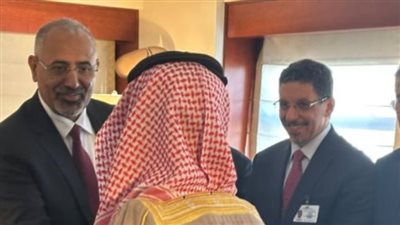 الزُبيدي والعليمي يعقدان مباحثات هامة مع وزير الخارجية السعودي