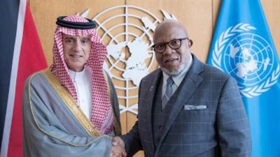 الجبير يلتقي رئيس الجمعية العامة للأمم المتحدة في دورتها الـ 78