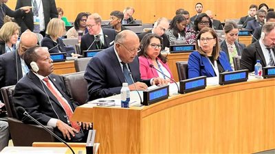 سامح شكري يشارك في الاجتماع الوزاري للجنة بناء السلام بالأمم المتحدة 