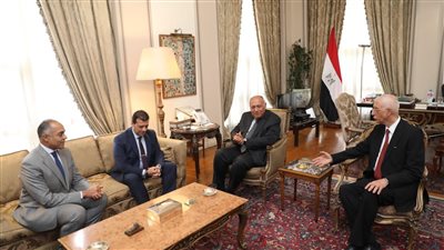 وزير الخارجية ينسق مع رئيس 