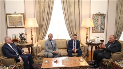 مصر.. وزير الخارجية يستقبل رئيس مجلس إدارة الهيئة الوطنية للانتخابات