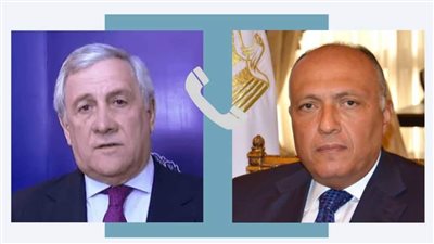 وزير الخارجية يتلقى اتصالًا هاتفيًا من نظيره الإيطالي بشأن التصعيد في غزة