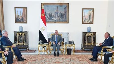 السيسي يبحث وقف الحرب في غزة مع نائب رئيس الوزراء الإيطالي
