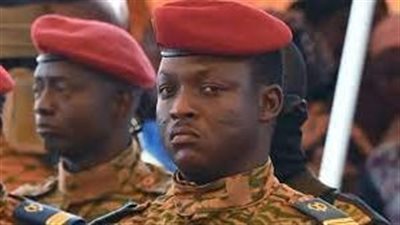 الرئيس الانتقالي لبوركينا فاسو يستقبل السفير المصري بمناسبة قرب انتهاء مهمته فى واجادوجو 