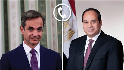 الرئيس السيسي يبحث مع رئيس وزراء اليونان تطورات الوضع في غزة 