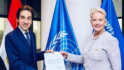 بسام راضي يناقش مع مدير برنامج الغذاء العالمي إرسال مساعدات لغزة عبر مطار العريش