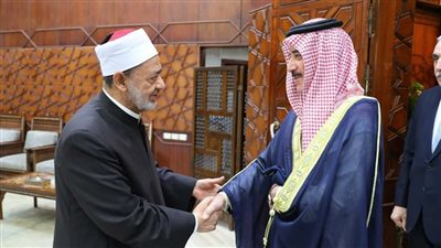شيخ الأزهر يستقبل رئيس الوقف السني العراقي والوفد المرافق له بمشيخة الأزهر