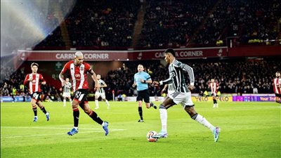 مانشستر يونايتد يحقق فوزا مثيرا على شيفيلد بالدوري الإنجليزي