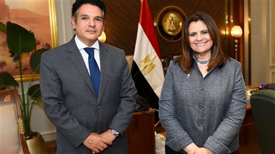 وزيرة الهجرة تستقبل السفير المصري الجديد في نيوزيلندا لبحث التعاون في تلبية احتياجات الجالية المصرية 