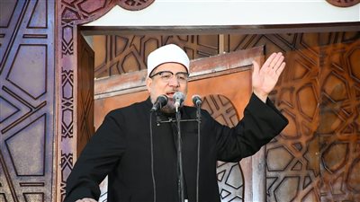 وزير الأوقاف من مسجد الصديق في نويبع: لن نفرط في ذرة تراب من سيناء لأحد