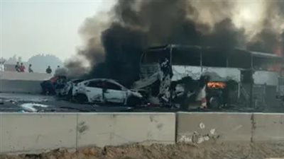 مصر Egypt news.. حصيلة أولية لحادث مروّع على طريق القاهرة الإسكندرية الصحراوي