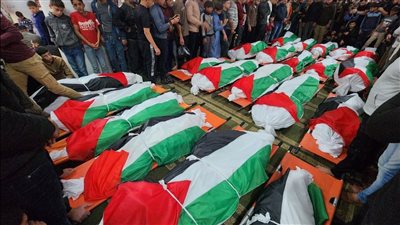 ارتفاع كبير في عدد شهداء غزة جراء العدوان الإسرائيلي الغاشم