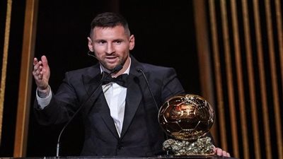  Ballon d'or 2023.. ماذا قال ميسي بعد الفوز بجائزة أفضل لاعب في العالم؟