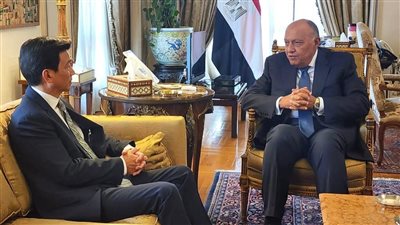 سامح شكري يلتقي وزير خارجية تايلاند في القاهرة