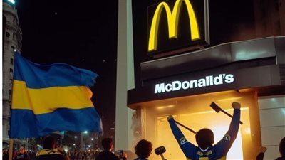 منها ماكدونالدز.. جماهير بوكا جونيور تهاجم العلامات الداعمة للكيان الصهيوني