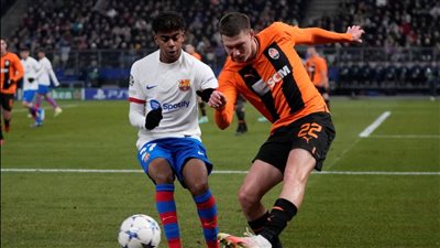 سقوط مفاجئ لبرشلونة أمام شاختار بدوري أبطال أوروبا