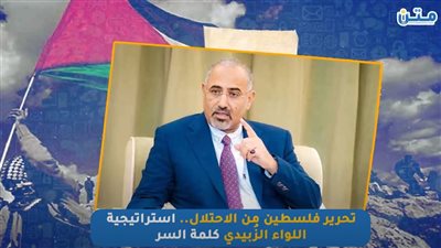 تحرير فلسطين من الاحتلال.. استراتيجية اللواء الزُبيدي كلمة السر (تقرير صوتي)