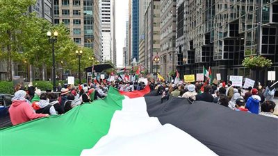 تظاهرات في واشنطن تطالب بوقف إطلاق النار في قطاع غزة