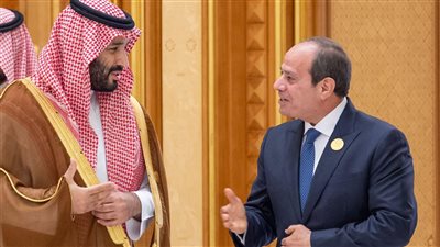 الرئيس السيسي يصل مطار نيوم بالمملكة العربية السعودية 