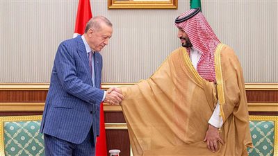 على هامش قمة اليوم.. محمد بن سلمان وأردوغان يبحثان أزمة الحرب على غزة