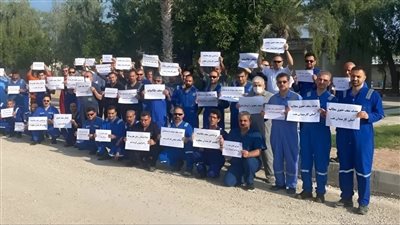 استمرار الاحتجاجات في إيران من قبل عمال صناعة الصلب وكوادرشركة النفط والطاقم الطبي والسائقين