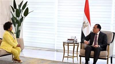 رئيس الوزراء يستقبل المديرة التنفيذية لوكالة الاتحاد الأفريقي للتنمية 