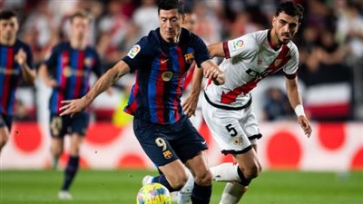  معلق مباراة برشلونة ورايو فاليكانو في الدوري الإسباني 2024.. وتردد القنوات الناقلة 