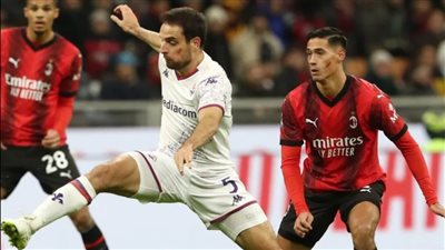 بحدث تاريخي.. ميلان يستعيد توازنه محليا بفوز صعب على فيورنتينا