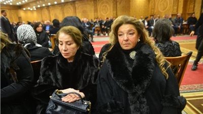  أبرز الحاضرين لعزاء صلاح رمزي (صور)