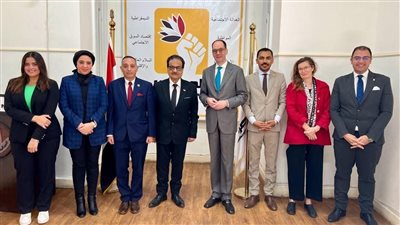 مصر.. ‏المرشح الرئاسي فريد زهران يستقبل سفير النمسا