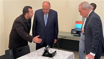 وزير الخارجية يتفقد الاستعدادات النهائية للانتخابات الرئاسية للمصريين بالخارج بسفارة مصر في باريس 
