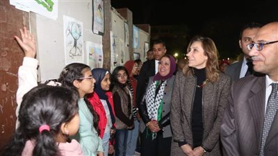 وزيرة الثقافة تشهد احتفالية 