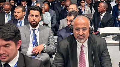  نائب رئيس مجلس القيادة الرئاسي في اليمن يشارك في قمة قادة مجموعة الـ77 والصين (صور)