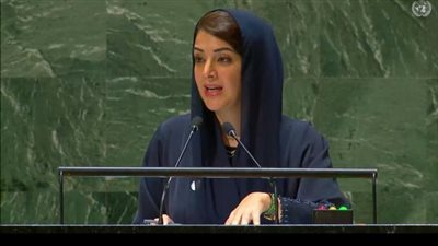  ريم الهاشمي تشدد على ضرورة وضع قضايا المناخ والأمن والسلام على الأجندة السياسية لكل مؤتمرات COP